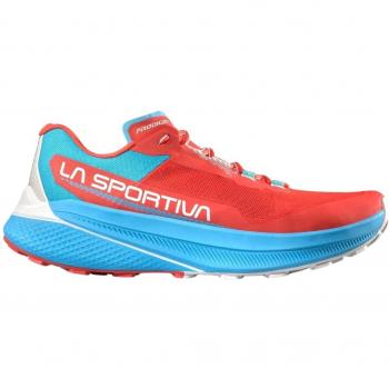 Chaussures de trail femme La Sportiva Prodigio Rouge Bleu AW24 Taille 40