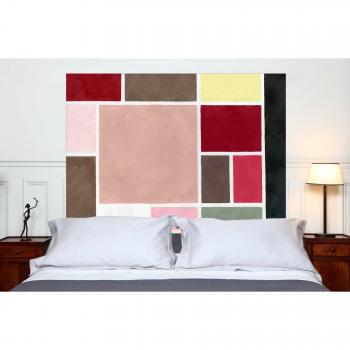 Mademoiselle Tiss Lit-Head sans bois, tissu 160 × 140 cm