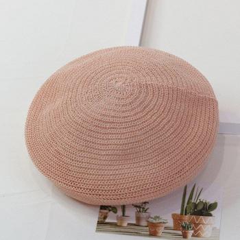 Solid Color Bonnet Hat