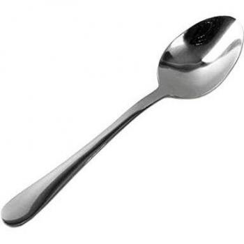 Genware Florence 12-Pack Stainless Steel Table Spoons