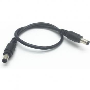Rallonge d'alimentation mâle à mâle 20 cm, 5.5 x 2.1 DC, 20 unités
