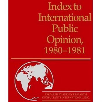 Index to International Public Opinion, 1980-1981,  Index to International Public Opinion