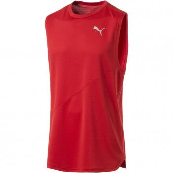 Puma Ignite Mono Herren Sportshirt ohne Ärmel High Risk Rot M