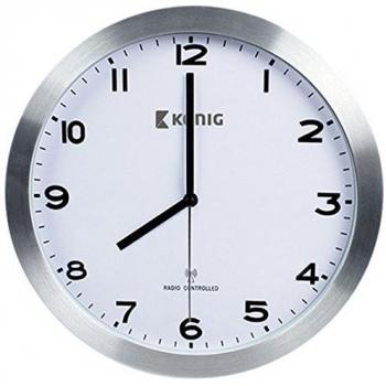 Reloj de pared de cuarzo König 30 cm
