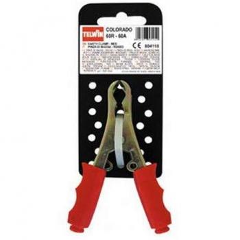 Pinza di massa Colorado 60R 60A Telwin rossa 804118