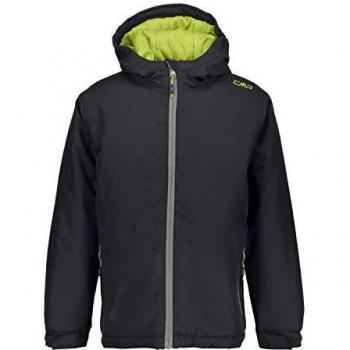 CMP Softshell Junge Jacke mit Kappe, 39Z0904, Antracite – Boy Jacket Fix