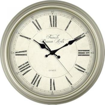 Quarzo Orologio da Parete 31 cm Eurotime 89891‑12 – Avorio