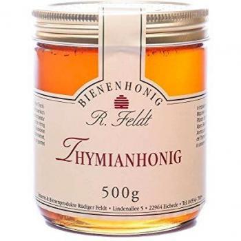 Unfiltrierter Thymian-Honig, wild, sehr aromatisch, aus alpiner Region, 500g