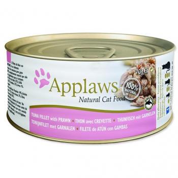 Applaws Cat 156 g tuňák a krevety v želé