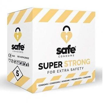 SAFE Super Strong Latex Condoms 36 pieces