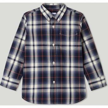 Camicia Popeline Check Bambino Multicolor XL 145-152