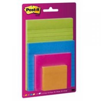 Heart-Shaped Sticky Notes 75 Sheets 70 x 72mm Pack of 2