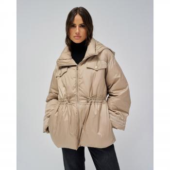 Salsa Jeans Women's Quilted Jacket with Adjustable Waist XS