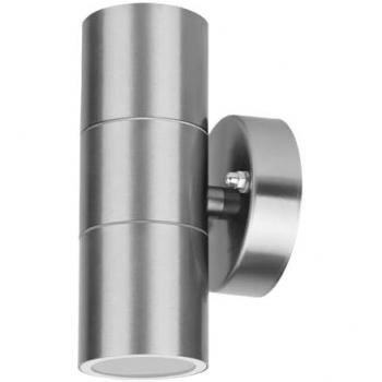 Grafner Up&Down Wandleuchte Edelstahl GU10