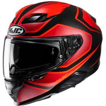 HJC F71 Idle Casque Intégral Noir Rouge Taille S