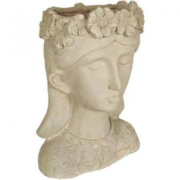 Maceta Artística Mujer Resina Fijalo HM192502