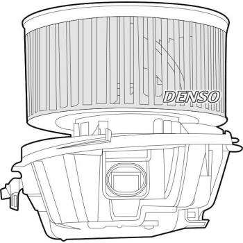 Ventilatore abitacolo DENSO DEA07008