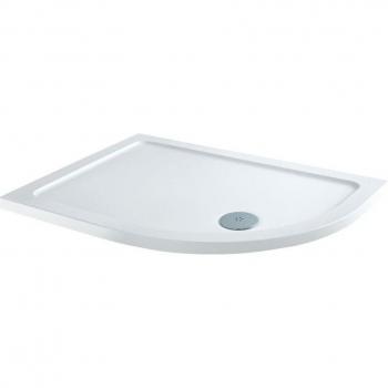 Receveur de douche design quart de rond 120x80 cm