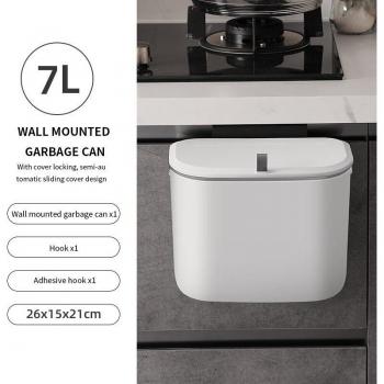 Caja de Desechos 8L con Soporte Pared
