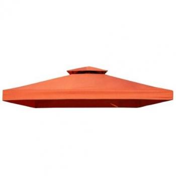 Greemotion Pavillonbezug Livorno rot, robust, wasserabweisend, 300 x 300 cm, 180g/m²
