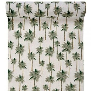 Chemin de table 28cm jungle tropical