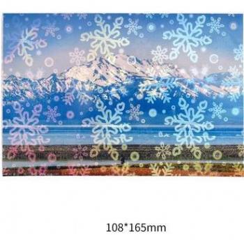 Película de Laminación en Frío para Papel, 50 Hojas, 105x165mm