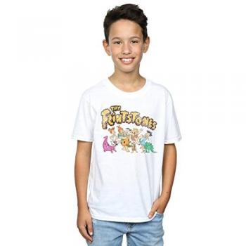 Young Flintstones Group T-Shirt (White)