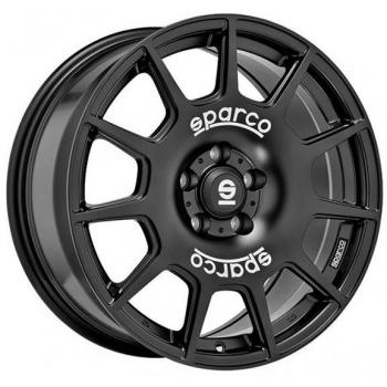 Sparco Terra: Cerchio Lega 8x18 5x108 ET45 Matte Black White