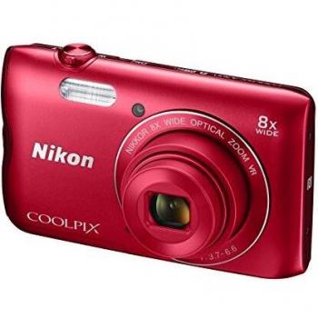 Nikon S250 Compact Camera (Red)