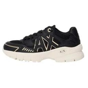 Sneakers Noir/or Femme Armani Exchange