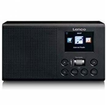 Lenco DIR-60 AUX-Eingang und -Ausgang Internetradio Schwarz
