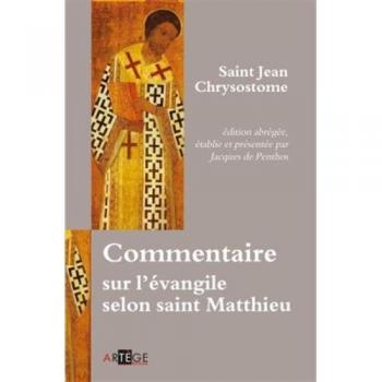 Commentaire sur l'évangile selon saint Matthieu