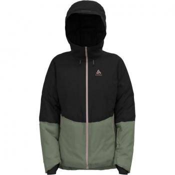 Odlo Men's Bluebird S-Thermic Jacket Matte Green/Black