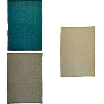 KitchenCraft 100% Cotton Waffle Tea Towels, 70 x 47 cm