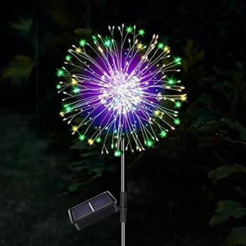 20 LED Solar Garden Stake Lights