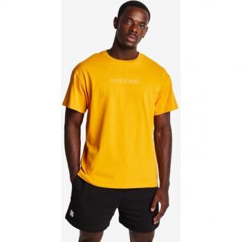 Énergie Pure 5TATE – T‑Shirt Masculin – Jaune – XS – Coton Jersey – Foot Locker