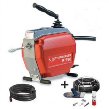 Rothenberger R550 Système de lavage de tuyaux à guidage – 72686