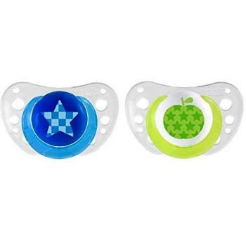 Chicco Chupete Physio Air Azul Silicona 6-12