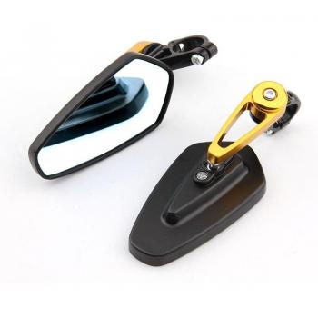 Motorcycle handlebar end rearview mirror for Kawasaki Z series 7/8 22mm