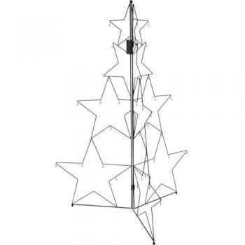 Sapin festif en acier – 110 cm