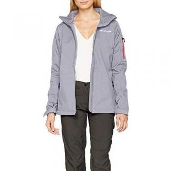 Columbia Damen Windjacke, Cascade Ridge, Softshell, Polyester, blau, Gr. L