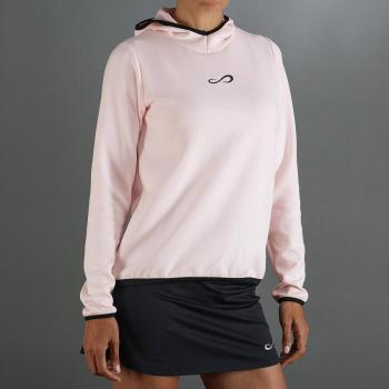 Sudadera Breathing Endless con Cremallera Rosa para Mujer