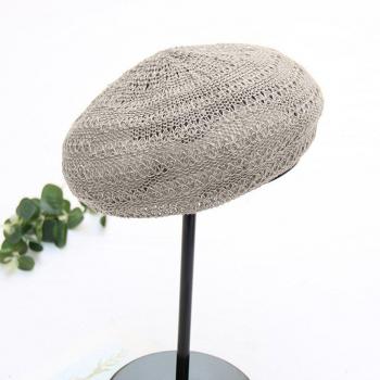 Knit Zwarte Baret
