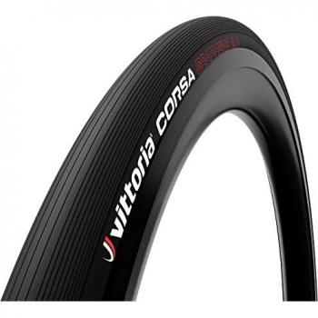 Vittoria Corsa 25-622/700x25c 4C G2.0 TLR Tubeless Ready Reifen 320TPI, Vollschwarz