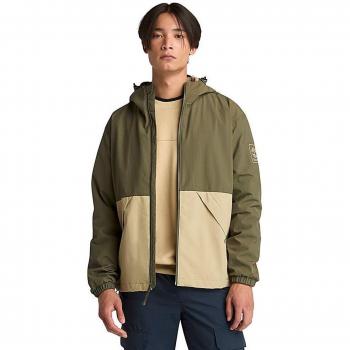 Herren‑Jacke Timberland Shell‑Wasserfest Blattgrün/Zitronenpfeffer 122–127 cm