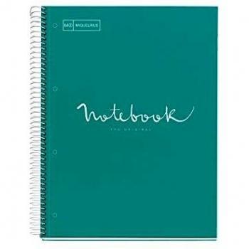 Notebook Emotion Turquoise A4 80 feuilles