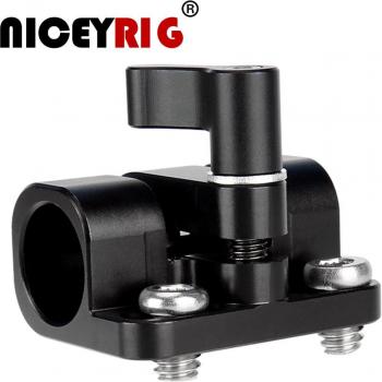 NICEYRIG 15mm Rod Clamp with 1/4 Screw for Shoulder Mount