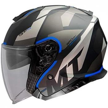 CASCO MT HELMETS THUNDER 3 SV JET BOW A7 AZUL MATE