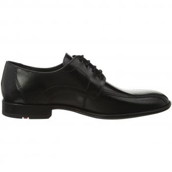LLOYD GAMON Herrenschuh, eleganter Business-Halbschuh aus Leder, Schwarz