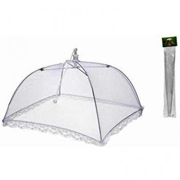 Edm Cubre Platos de Poliéster Blanco 30cmx30cm